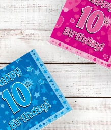 Age 10 | 10th Birthday Party Supplies | Decorations | Ideas